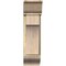 Ekena Millwork Westlake Traditional Rough Sawn Bracket w/ Offset Brace, Douglas Fir, 8"W x 18"D x 30"H BKT0806X18X30WTL01RDF - alternate 3